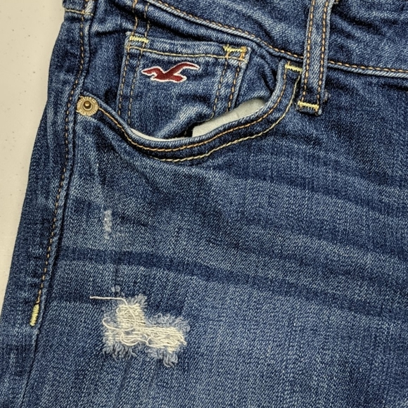 Women's Hollister Jeans Distressed 24x33 @cool - Picture 2 of 13